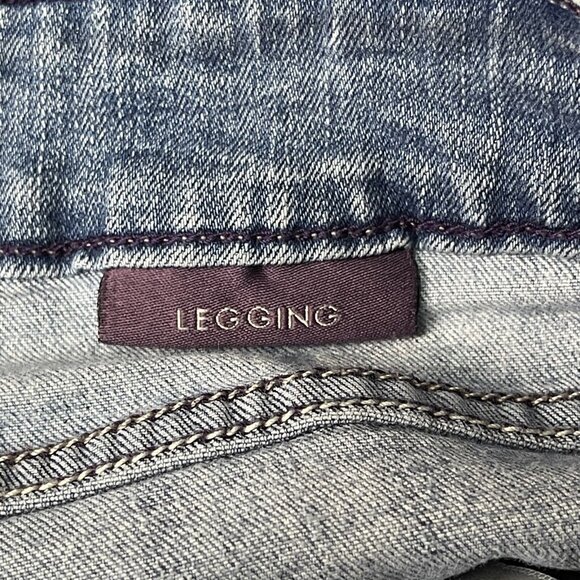 NYDJ Jeans Womens 6 Blue Legging Light Wash Cotton Stretch Blend Mid Rise Denim - Picture 13 of 16